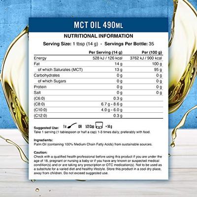 Applied Nutrition MCT Oil (490 ml) Applied Nutrition MCT Oil (490 ml)