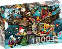 Fairy Tale Christmas Puzzel 1000 Stukjes - thumbnail
