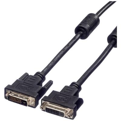 VALUE DVI verlengkabel, DVI M-F, (24+1) dual link, 5 m VALUE DVI verlengkabel, DVI M-F, (24+1) dual link, 5 m