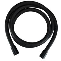 Doucheslang Wiesbaden Kunststof Mat Zwart 150 cm - thumbnail