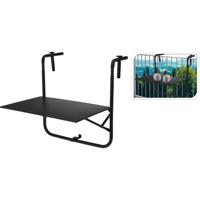 Balkontafel mat donker grijs - thumbnail