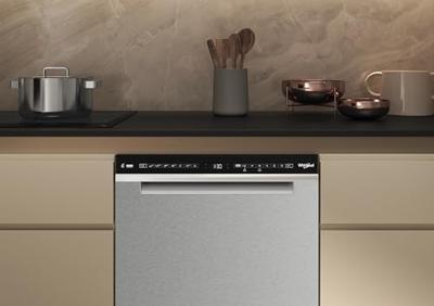Whirlpool W7U HS31 X Onderbouw vaatwasser Grijs - thumbnail