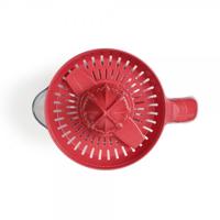 Elektrische citruspers - LIVOO - DOD131RC - 25 W - 1 grote en 1 kleine perskegel - 700 ml - Rood - thumbnail