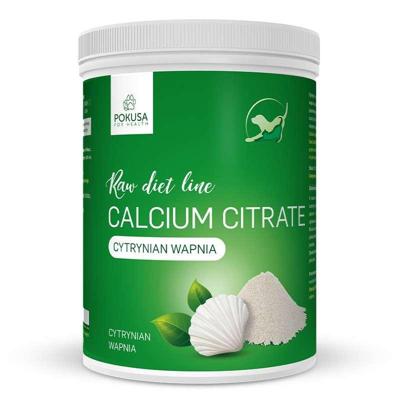 POKUSA RawDietLine Calcium Citrate - supplementen voor honden en katten - 1000g