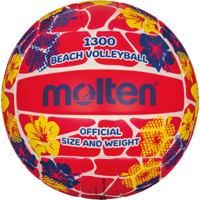 Molten Beachvolleybal V5B1300-FR Bloemen rood - thumbnail