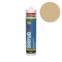 Soudal - Silirub Color Siliconenkit RAL 1001 - 300ml - thumbnail