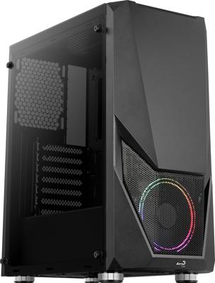Behuizing Aerocool PGS Zauron FRGB-G-BK-V1 Zwart - thumbnail