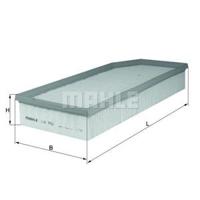 Luchtfilter LX752 - thumbnail