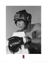Kunstdruk Muhammad Ali - Training 60x80cm - thumbnail