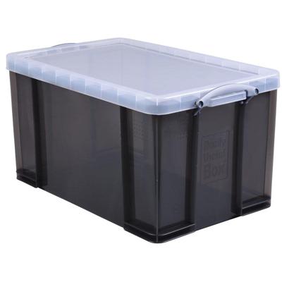 Really Useful Box opbergdoos 84 liter, transparant gerookt Really Useful Box opbergdoos 84 liter, transparant gerookt