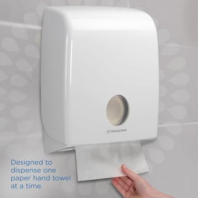 Handdoek kleenex ultra 3laags 215x318mm wit 6710