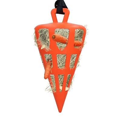 Hay Slowfeeder Fun and Flex 22 cm Oranje Wortel Hay Slowfeeder Fun and Flex 22 cm Oranje Wortel