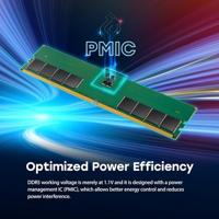 Transcend jm4800ale-32g jetram ddr5, 32gb, u-dimm, 4800 mhz, 2rx8, 2gx8, cl40, 1.1v - thumbnail