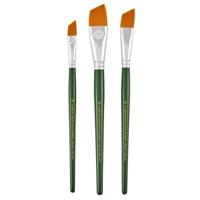 FolkArt • one stroke brush sets angle brush set 3x - thumbnail