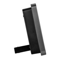 TFA Dostmann 60.3552.01 Zendgestuurde klok Zendergestuurd 254 mm x 44 mm x 152 mm Zwart - thumbnail