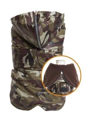 Croci hondenjas teckel military camouflage bruin Croci hondenjas teckel military camouflage bruin