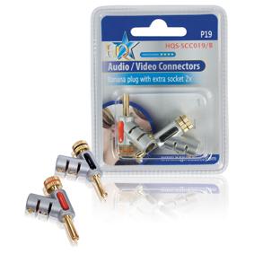 banana plug-jack 24K