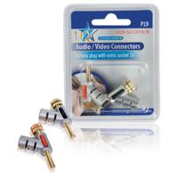 banana plug-jack 24K - thumbnail