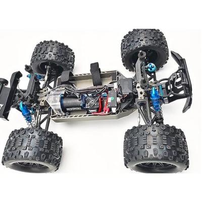 FTX 1/10 RamRaider Brushless MT 4WD RTR - Rood/Blauw FTX 1/10 RamRaider Brushless MT 4WD RTR - Rood/Blauw