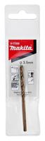 Makita Accessoires Metaalboor hss-co Lengte 70mm Nuttige lengte 39mm Diameter 3,5mm - D-17332 - thumbnail