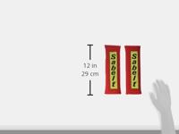 Kussentje voor veiligheidsgordel Sabelt Rood - thumbnail