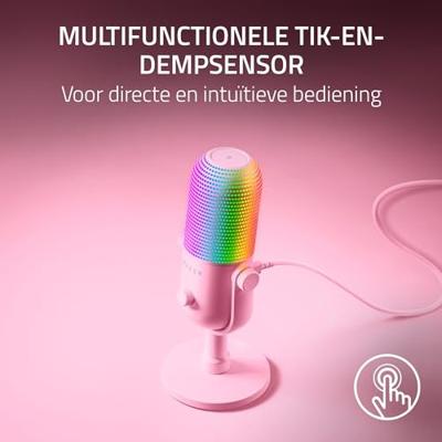 Razer Seiren V3 Chroma Microfoon Roze