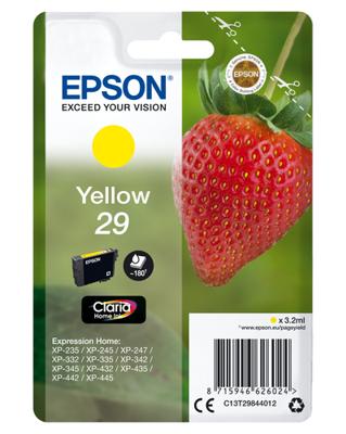 Epson Inktcartridge 29 Origineel Geel C 13 T 29844012 - thumbnail