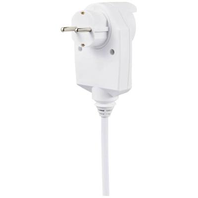 Sygonix SY-6248190 Stroom Verlengkabel 16 A Wit 1.50 m H05VV-F 3G 1,5 mm²