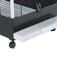 Ferplast Vogelvolière vogelkooi parkieten voor buiten, incl. wielen en vogelaccessoires, 77 x 57 x h 162 cm - thumbnail