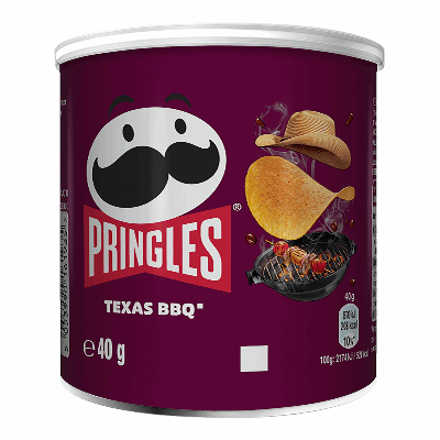 Pringles texas bbq sauce (12x 40g)