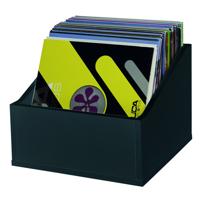 Glorious Record Box Advanced 110 platenbak voor vinyl zwart - thumbnail