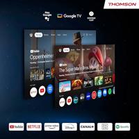 Thomson Sirius PG55B Draagbare Smart Laserprojector met Google TV, Ingebouwde Batterij, Ultra Short Throw, 600 ANSI Lumen, HDR10+, Dolby Audio, Autofocus, Wi-Fi, Bluetooth – Zwart - thumbnail