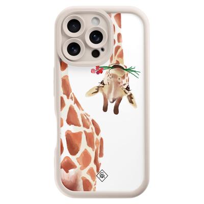 iPhone 16 Pro beige case - Giraffe