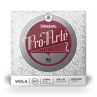 D&apos;Addario J58 LM Pro-Arté Viola String Set,Long Scale, Medium Tension Pro-Arté Altviool - thumbnail