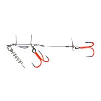 BKK BB Trigger-21 Stinger Rig UV Orange Stinger 3/0 - thumbnail