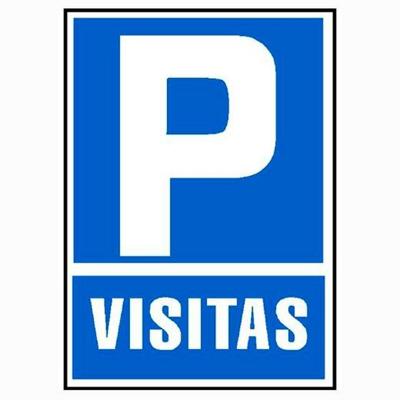 Bord Archivo 2000 "PARKING VISITAS" PVC 210 x 297 mm