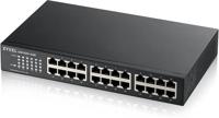Zyxel 24-poorts Gigabit ethernet Unmanaged Switch - Zonder ventilator met 2 SFP-poorten [GS1100-24E] - thumbnail