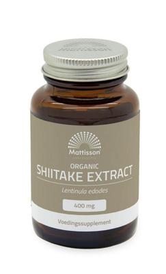 Mattisson Healthstyle Biologische Shiitake Capsules Mattisson Healthstyle Biologische Shiitake Capsules