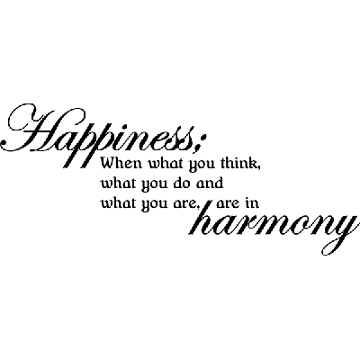 Happiness - Muursticker