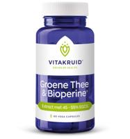 Vitakruid Groene Thee & Bioperine® >50% EGCG >80% catechines - thumbnail