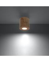 Sollux Plafondlamp Orbis hout - thumbnail