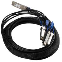 MikroTik QSFP28 breakout cable, 3m XQ+BC0003-XS+ - thumbnail