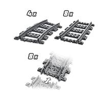 LEGO® City 60205 rechte en gebogen rails - thumbnail
