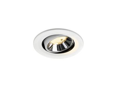 SLV InbouwspotNuminos Move S wit/chroom 3000K - 55gr - 1009522