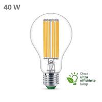 Philips LED 929003622701 LED-lamp Energielabel A (A - G) E27 Peer 2.3 W = 40 W Warmwit (Ø x l) 60 mm x 105 mm 1 stuk(s) - thumbnail