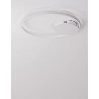 Lyora Ronde plafondlampFuline wit Ø 50cm - 9348072 - thumbnail