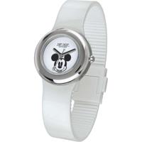 Horloge Uniseks Hip Hop MICKEY METAL WHITE Wit (Ø 32 mm) - thumbnail