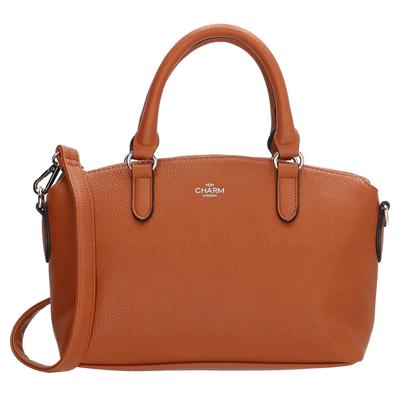 Charm London Kleine Handtas / Schoudertas Stratford Cognac