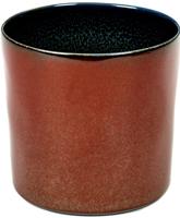 SERAX - Terres de Reves - Beker 0,23l Rust/Dark Blue - thumbnail