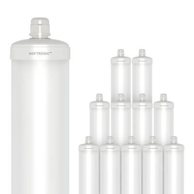 S-Series - Set van 12 LED TL armaturen 120cm - IP65 Waterdicht - 36 Watt - 4320 Lumen - 4000K Neutraal wit - Koppelbaar - IK07 - S-Series Tri-Proof plafondverlichting